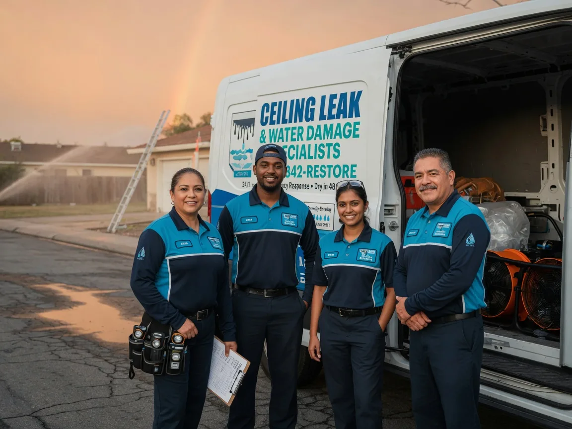 Ceiling Leak Cleanup company in Lakewood, WI