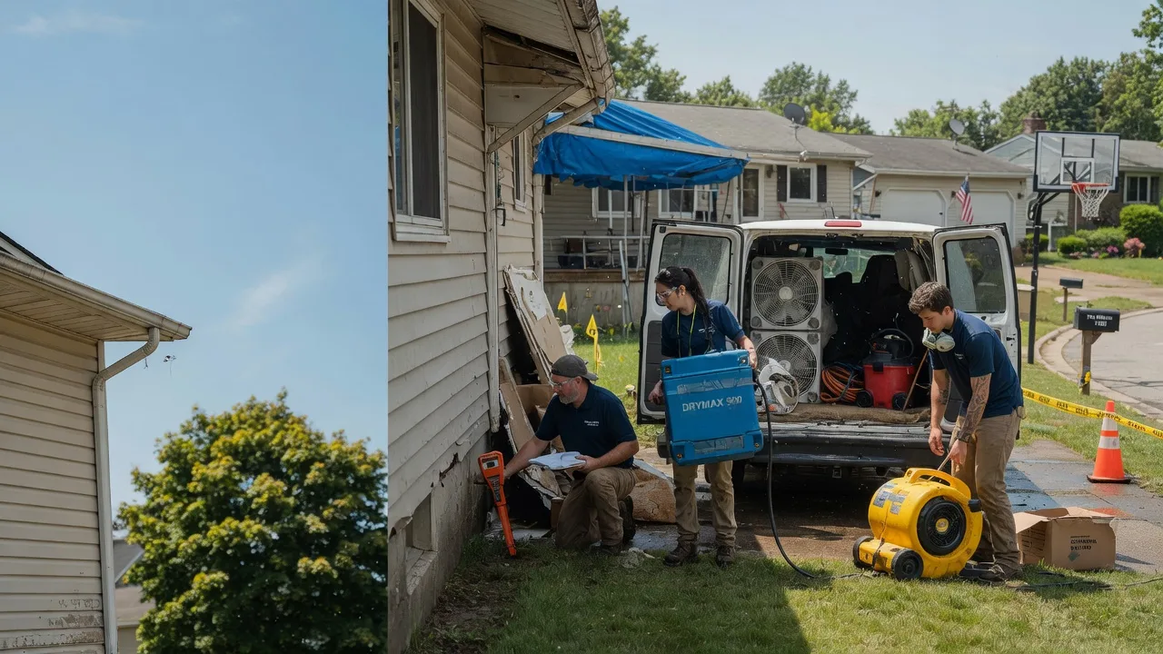 Ceiling Leak Cleanup in Lakewood, WI near me